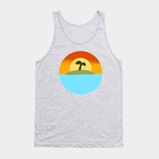 Simple Sunset Tank Top